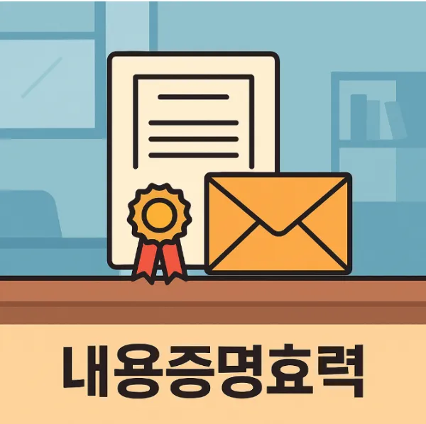 서산법무법인, 내용증명효력